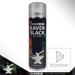 Colour Forge: Raven Black - Matt Finish