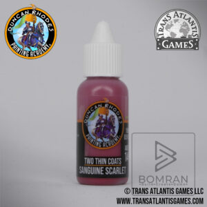 Two Thin Coats: Sanguine Scarlet