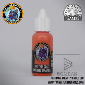 Two Thin Coats: Fanatic Orange