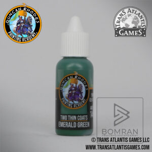 Two Thin Coats: Emerald Green