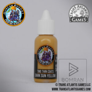 Two Thin Coats: Dark Sun Yellow