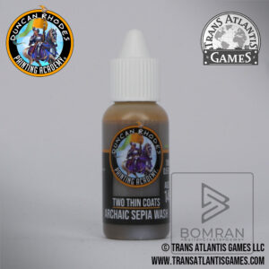 Two Thin Coats: Archaic Sepia Wash