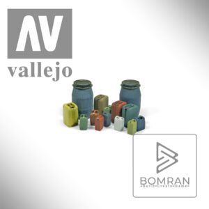 Vallejo Assorted Modern Plastic Drums (no2)