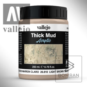 Vallejo Light Brown Mud 200ml