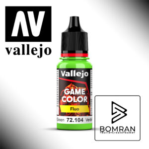 Vallejo Game Colour Fluo Green 18ml