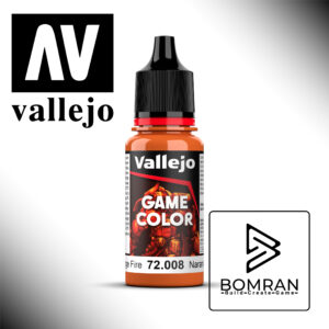 Vallejo Game Colour Orange Fire 18ml