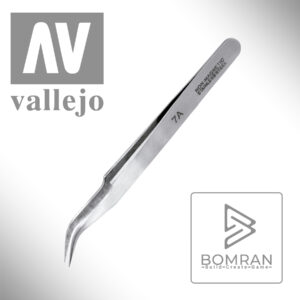 Vallejo Extra Fine Curved Tweezers