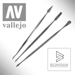 Vallejo Stainless Steel Carvers (x3)