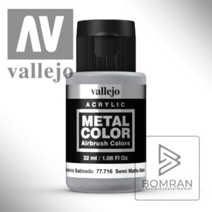 Vallejo Metal Colour Semi Matt Aluminium 32ml