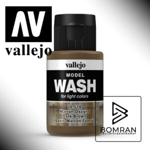 Vellejo Model Wash Dark Brown