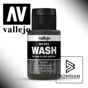 Vallejo Model Wash Dark Grey