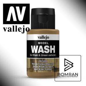 Vallejo Model Wash Dark Khaki Green