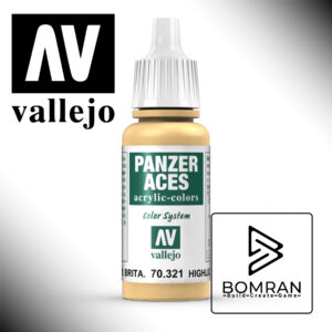 Vallejo Panzer Aces British Tank Crew Highlight 17ml