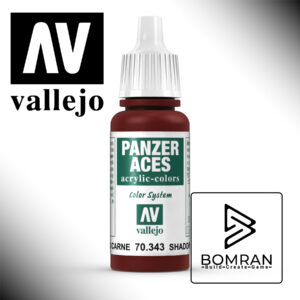 Vallejo Panzer Aces Flesh Shadows 17ml