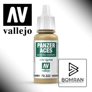 Vallejo Panzer Aces US Army Highlight 17ml