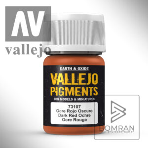 Vallejo Pigments Dark Red Ochre 35ml