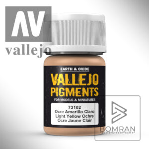 Vallejo Pigments Light Yellow Ochre 35ml