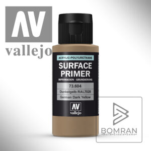 Vallejo Surface Primerss Dark Yellow 60ml