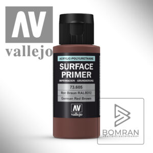 Vallejo Surface Primerss German Red Brown 60ml