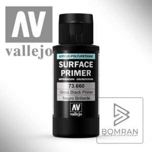 Vallejo Surface Primerss Gloss Black 60ml