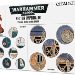 Sector Imperialis 25mm & 40mm Round Bases