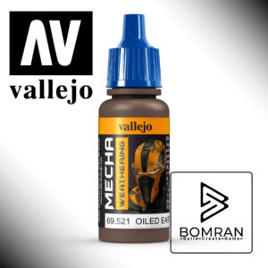 Vallejo Mecha Colour Oiled Earth Wash 17ml