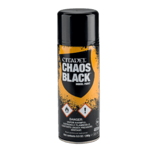 Citadel Colour: Chaos Black 400ml Spray