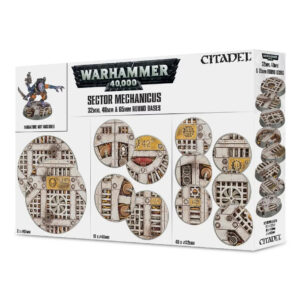 Sector Mechanicus 32mm, 40mm & 65mm Round Bases