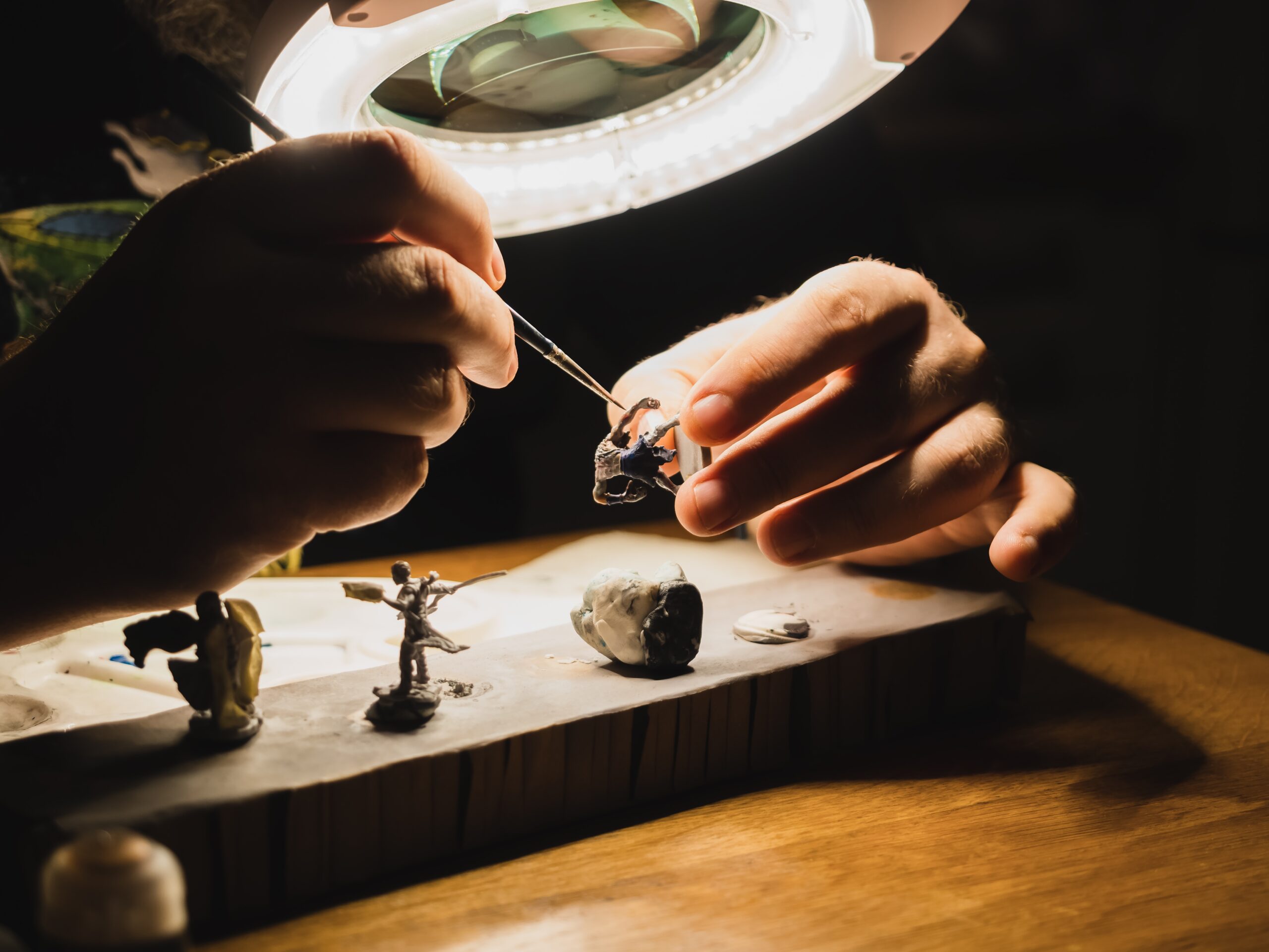 Top 7 Must-Have Tools for Miniature Painting