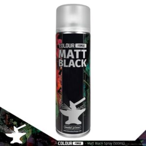 Colour Forge: Matt Black - Matt Finish