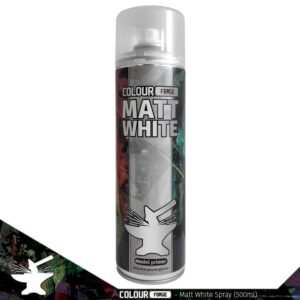 Colour Forge: Matt White - Matt Finish