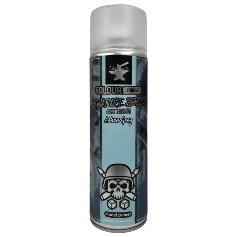 Colour Forge - Spary Paint - 500ml - Matt - Signature Series - Ashen Grey - Bomran Games